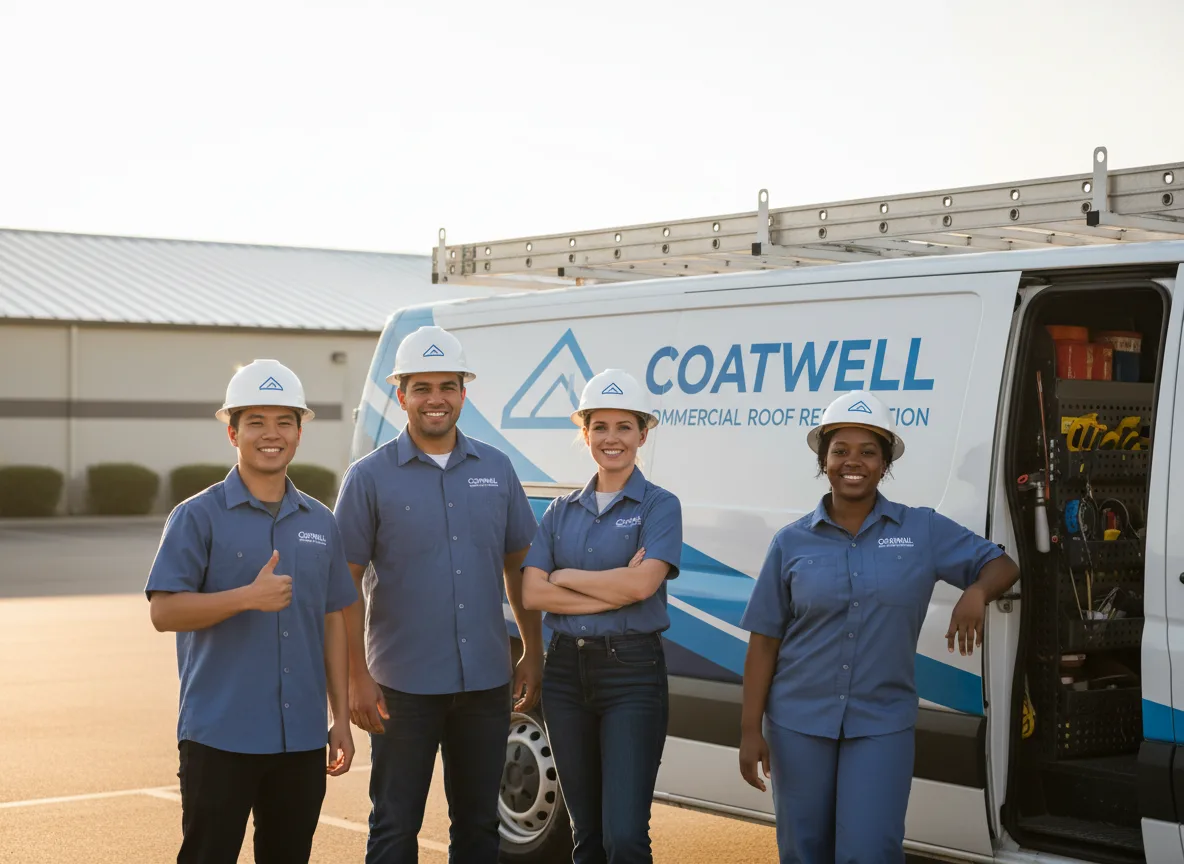 Commercial roof coating company in Blissfield, OH